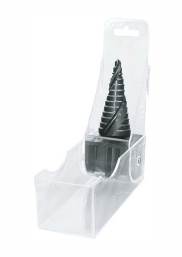 VRTÁK STUPŇOVITÝ 4-20 TIALN SPIRÁL.DRÁŽKA, LAMAČ TŘÍSEK, KROK 2MM