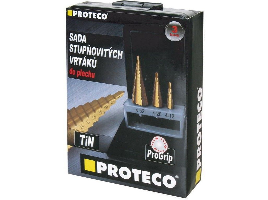 SADA STUPŇOVITÝCH VRTÁKŮ ST02,ST03,ST04