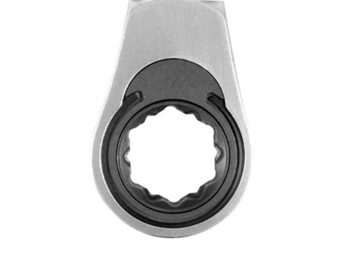 KLÍČ RÁČNOVÝ OČKOPLOCHÝ 12 MM S MOŽNOSTÍ DORAZU CRV