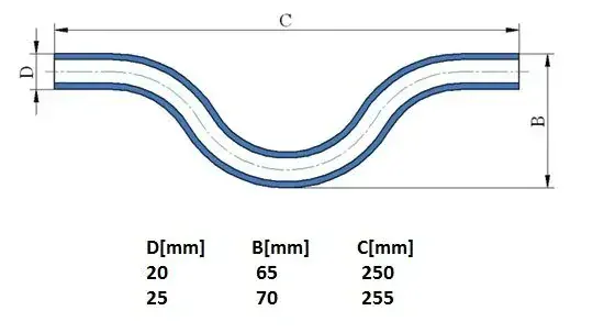 PPR křížení 25 mm PN 20