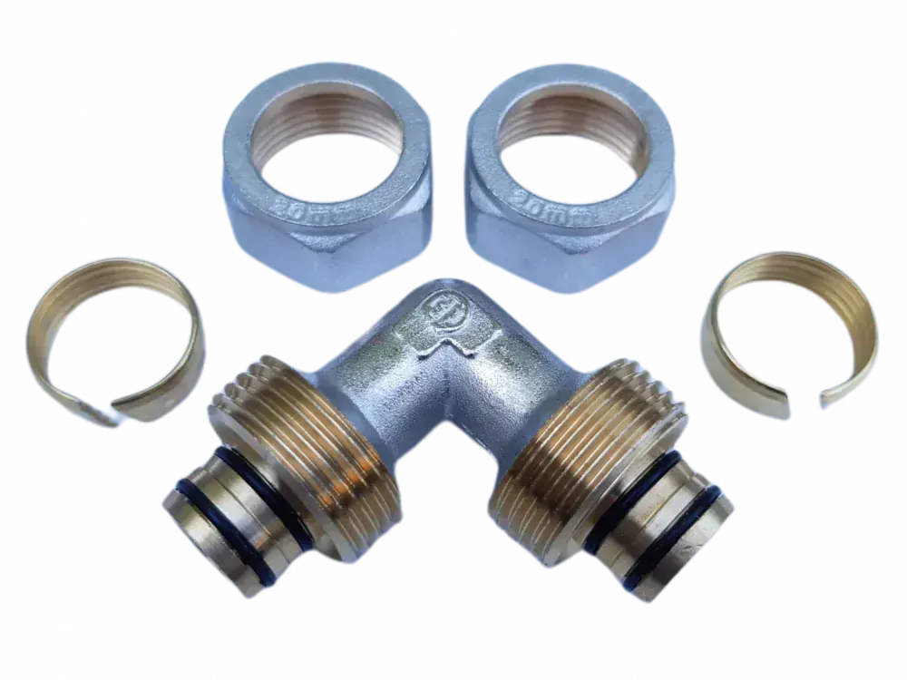 Koleno svěrné pro AL-Pex 16 x 16