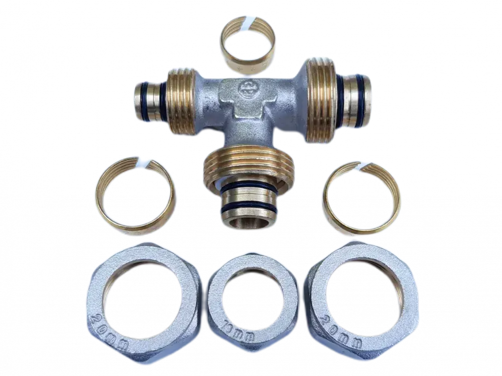 T-kus svěrný pro AL-Pex 16 x 16 x 16