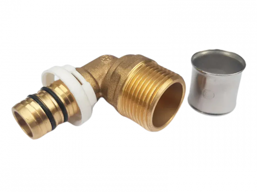 Koleno lisovací pro AL-Pex 26 x 1/2" vnější závit