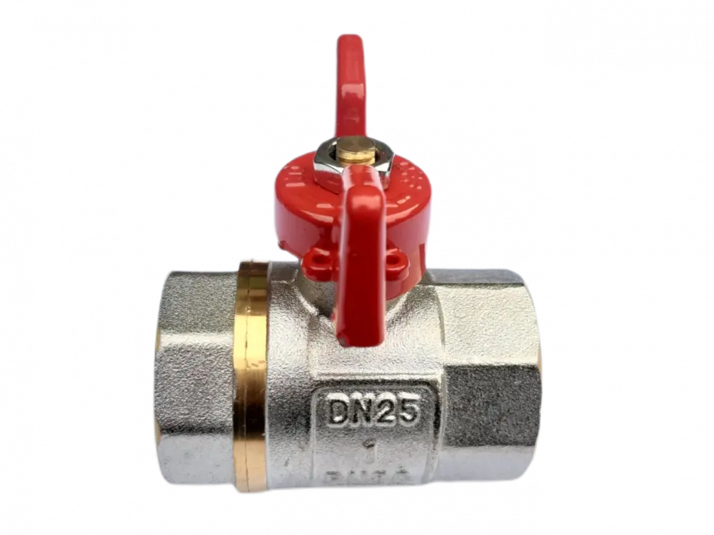 Kulový kohout motýl FF 1/2" s ucpávkou PN30 Melscher BV3201-12