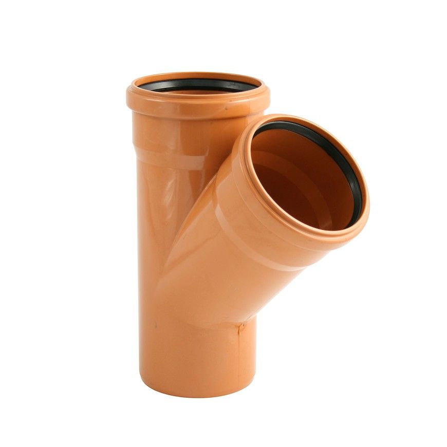 KGEA kanalizační odbočka DN 125/110, 45°