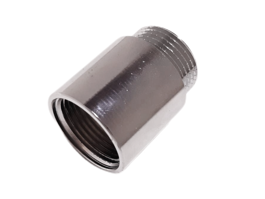 Chromované prodloužení 1/2" x 30mm
