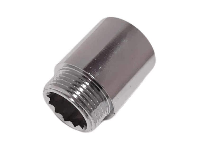 Chromované prodloužení 3/4" x 30mm