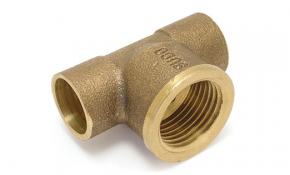 CU T-kus vnitřní závit 22 x 1/2" x 22 Conex Bänninger 9074