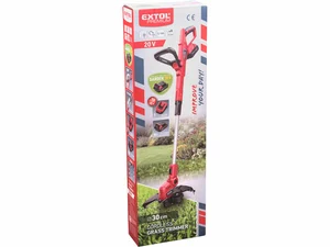 sekačka strunová aku, 30cm, GARDEN20V, 20V Li-ion, bez baterie a nabíječky Extol 8895713