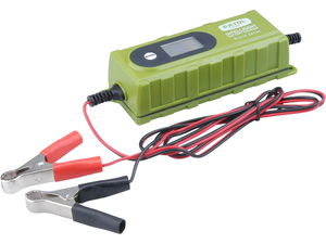 nabíječka autobaterií 6stupňová s LCD, řízená mikroprocesorem, 6/12V, 3,8A 