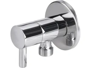 ventil rohový keramický s kovovou pákou, pračkový, 1/2"-3/4"