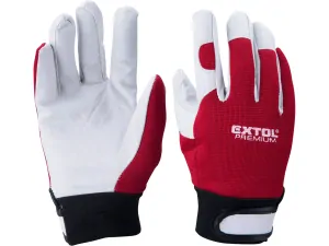 Kožené rukavice Extol premium 1-88566