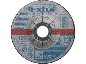 kotouč brusný na ocel, O 125x6,0x22,2mm , Extol premium 8808702