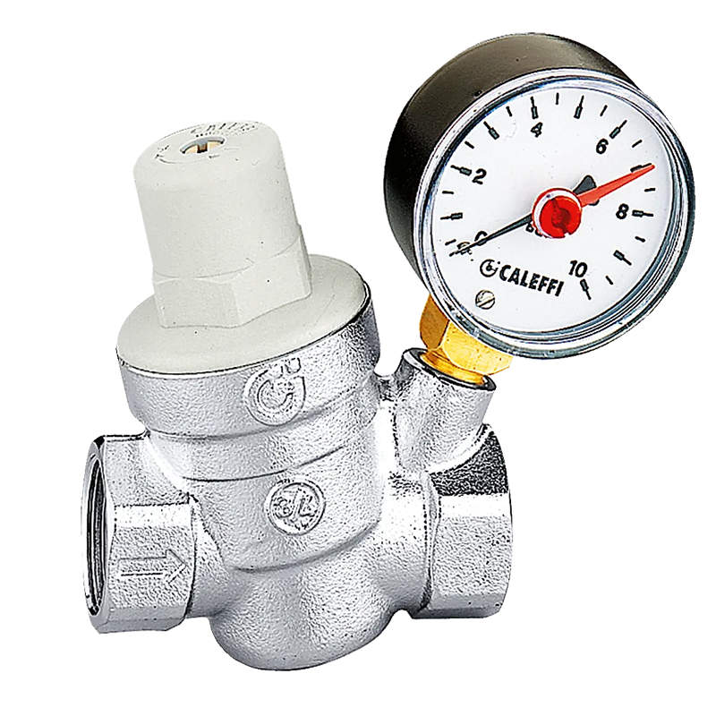 REGULÁTOR TLAKU 1/2" S MANOMETREM 0-10 BAR CALEFFI 56533212