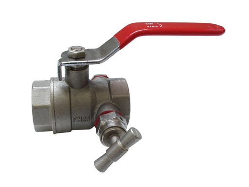 KULOVÝ KOHOUT FF S ODVODNĚNÍM 5/4'' - Výprodej posledních kusů Jushui 46140054