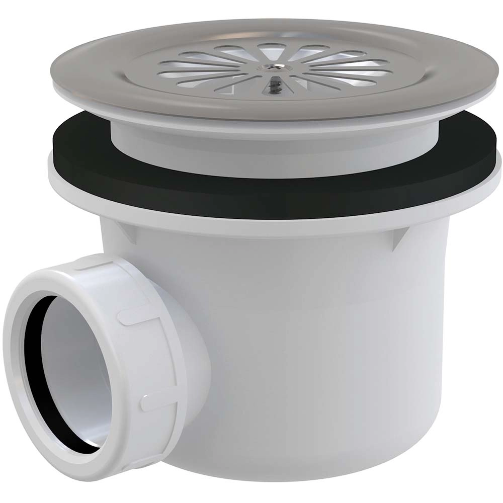 Alca plast Sifon Alcaplast A48 vaničkový s nerezovou mřížkou pr.90 - poslední kus skladem