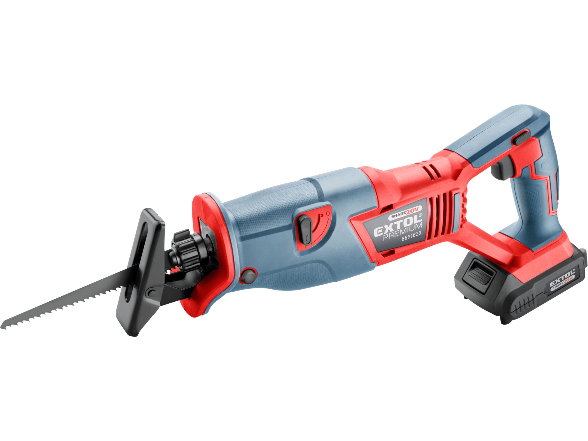 pila ocaska / měčová aku SHARE20V, 20V Li-ion, 2000mAh