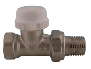 Termostatický ventil přímý s regulací 1/2"