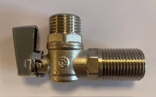 Rohový ventil M1/2*M1/2 s prodlouž.připojením