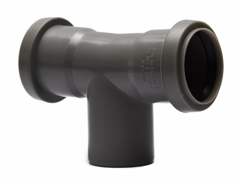 Dvojité koleno DN 50 x 50 x 50