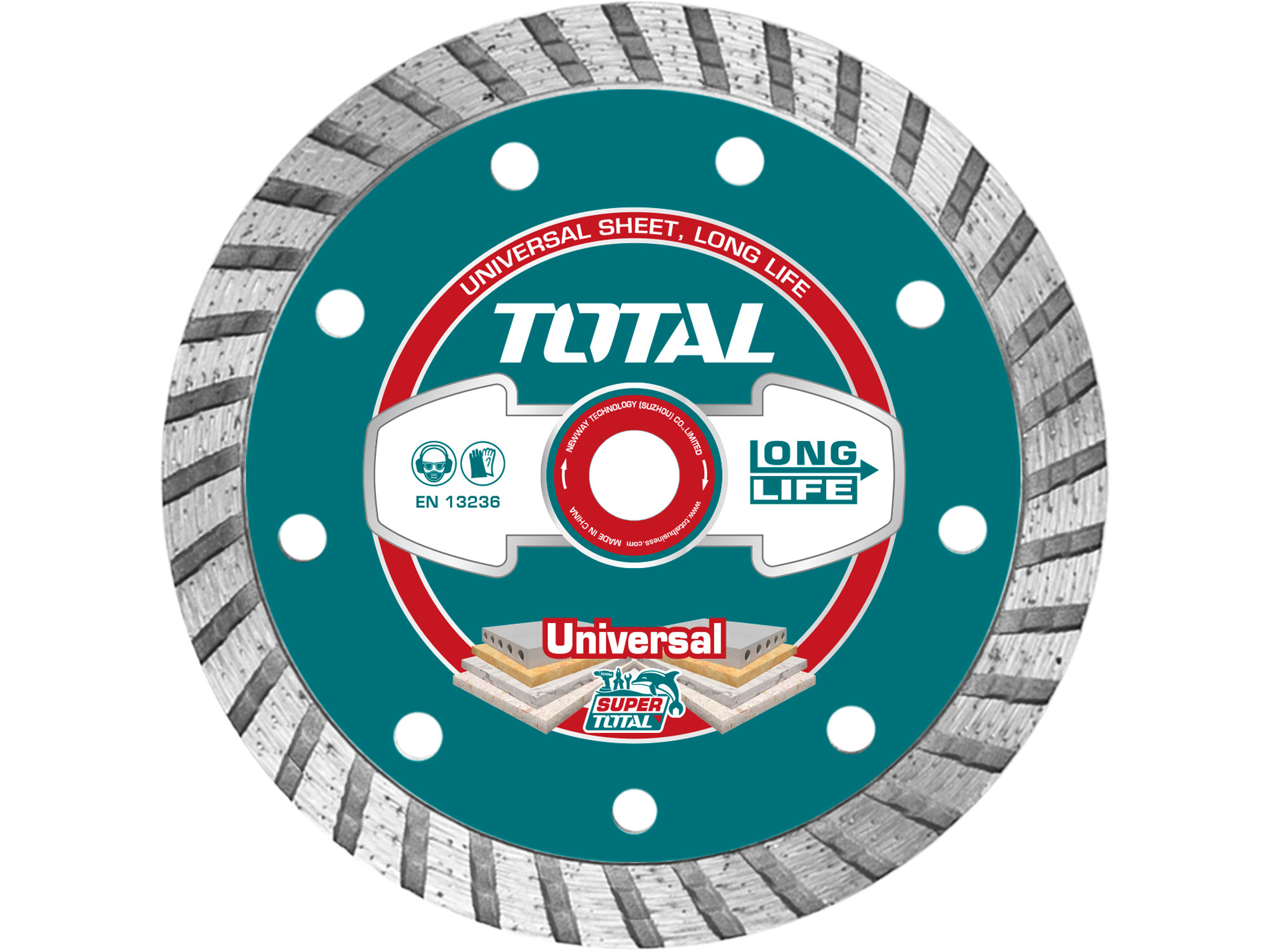 Kotouč diamantový řezný, Turbo, suché i mokré řezání