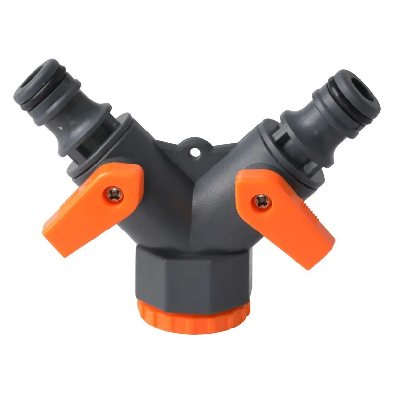 adaptér na kohoutek-rozdělovač 2cestný 1/2" + 3/4"