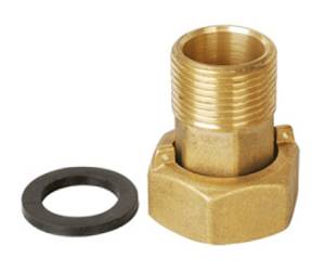 Mosazné topenářské půlšroubení 3/4" x 1" MF Melscher FT414/34-1