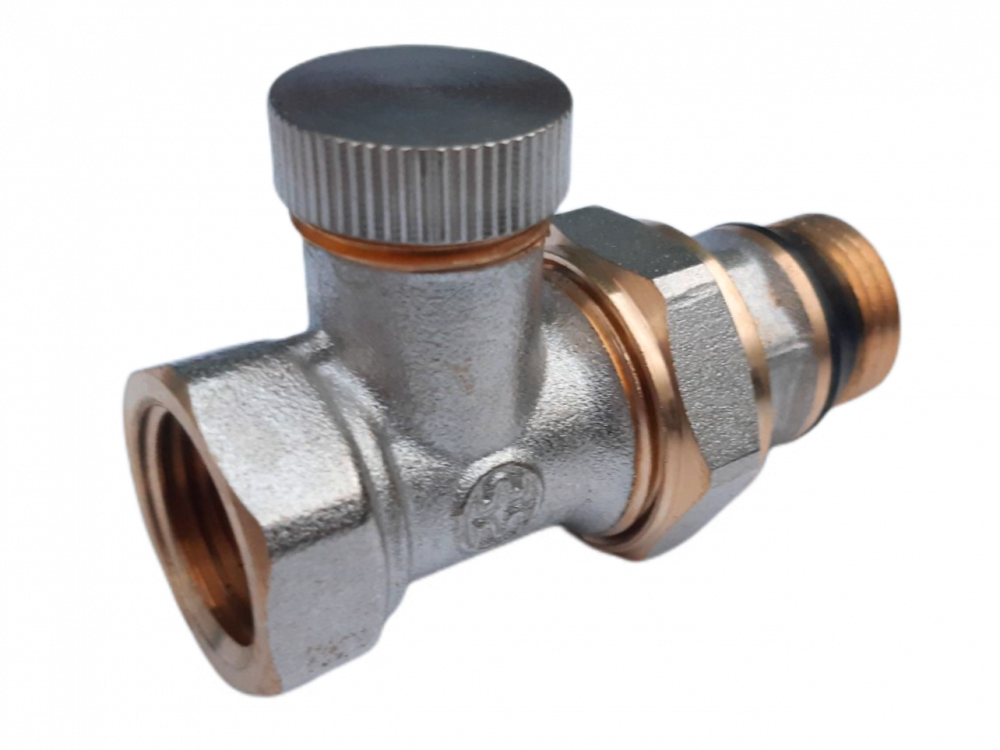 Regulační šroubení přímé 1/2'' x 1/2''