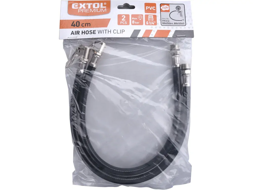 Hadice tlaková pro plnič pneumatik, 2ks, G 1/4"