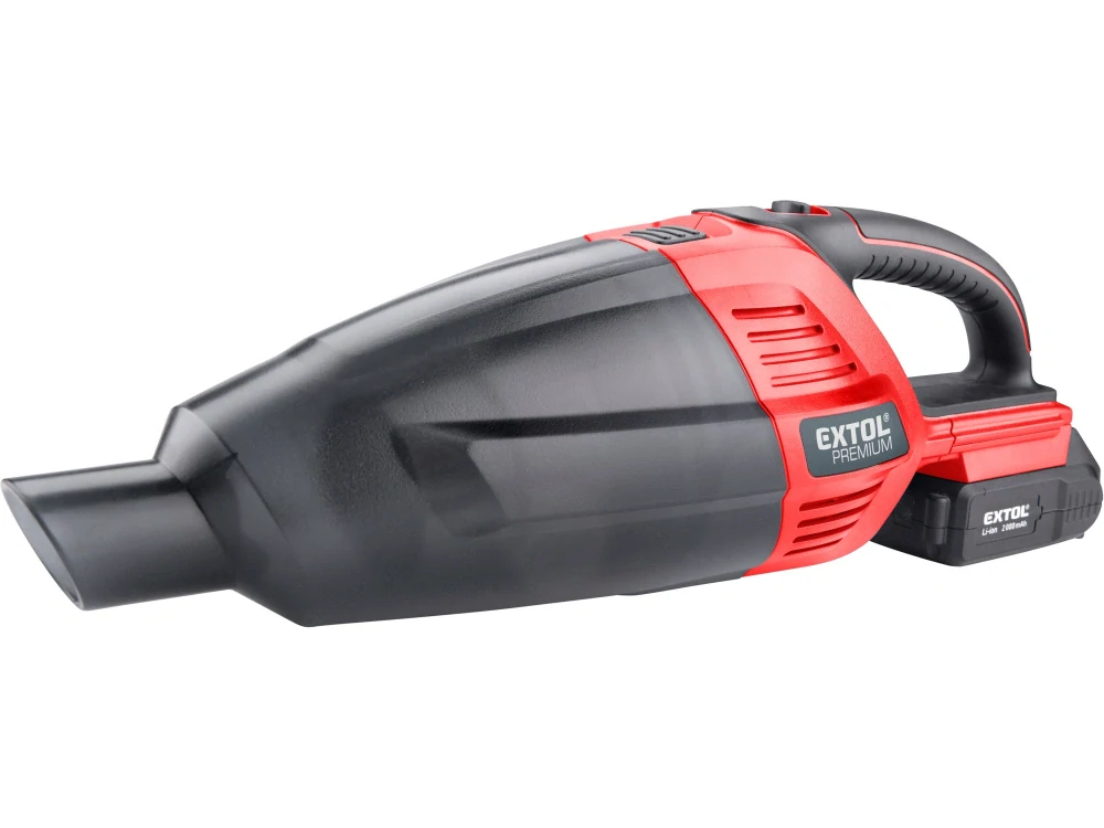 vysavač aku SHARE20V, 20V Li-ion, 2000mAh , Extol premium 8891872