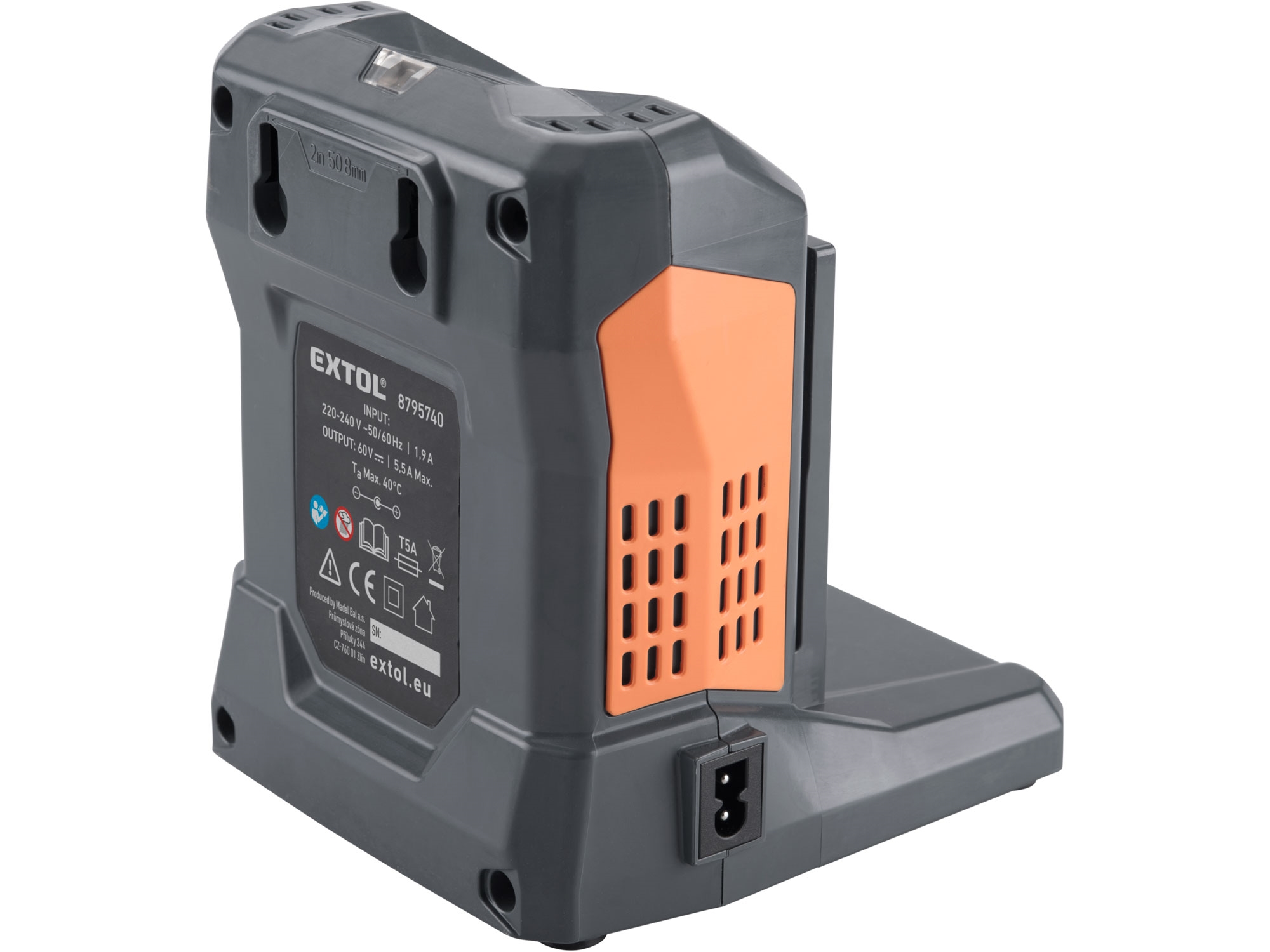 nabíječka, 60V/5,5A , Extol industrial 8795740