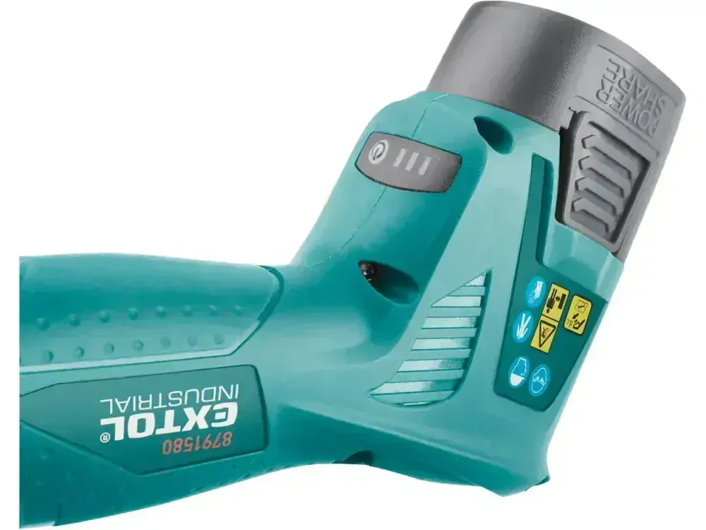 nůžky zahradní aku, 16V Li-ion, 2x2000mAh , včetně nabíječky