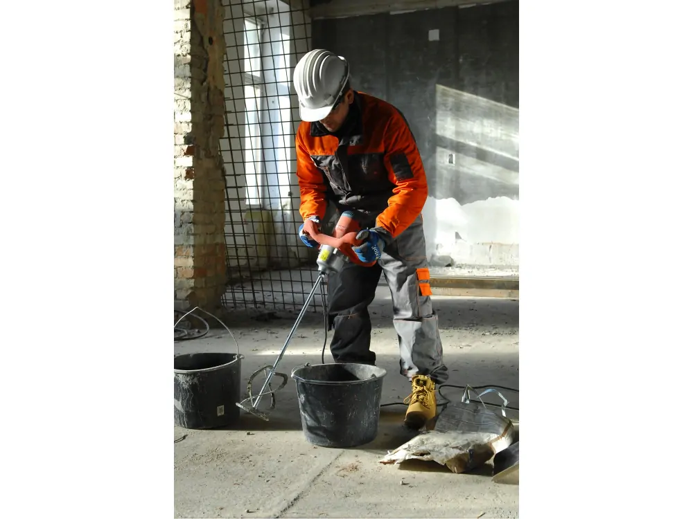 míchadlo stavebních směsí, dvourychlostní, 1600W Extol premium 8890601