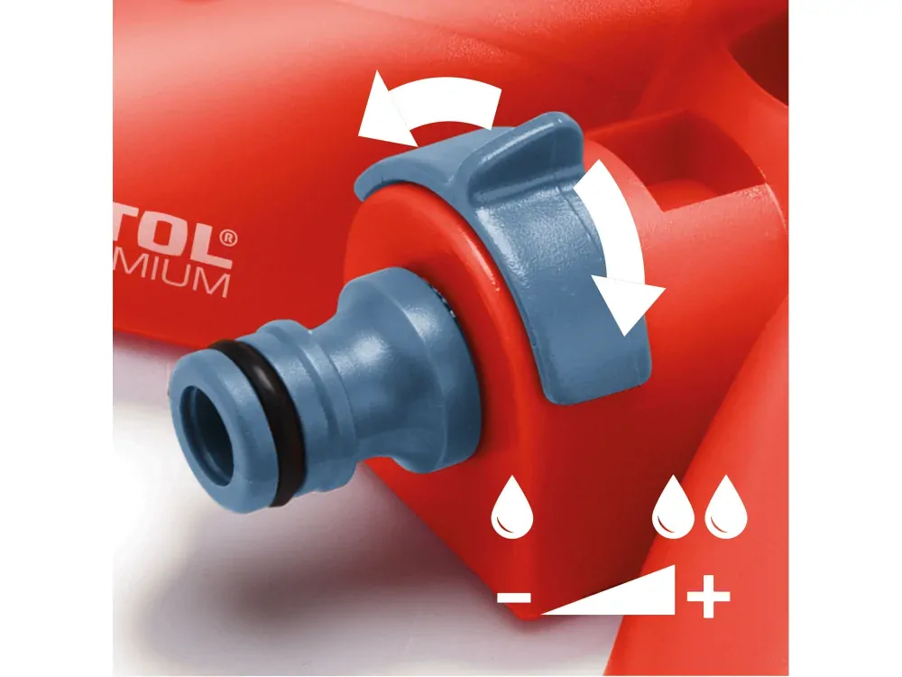 zavlažovač kruhový pokládací, tříramenný