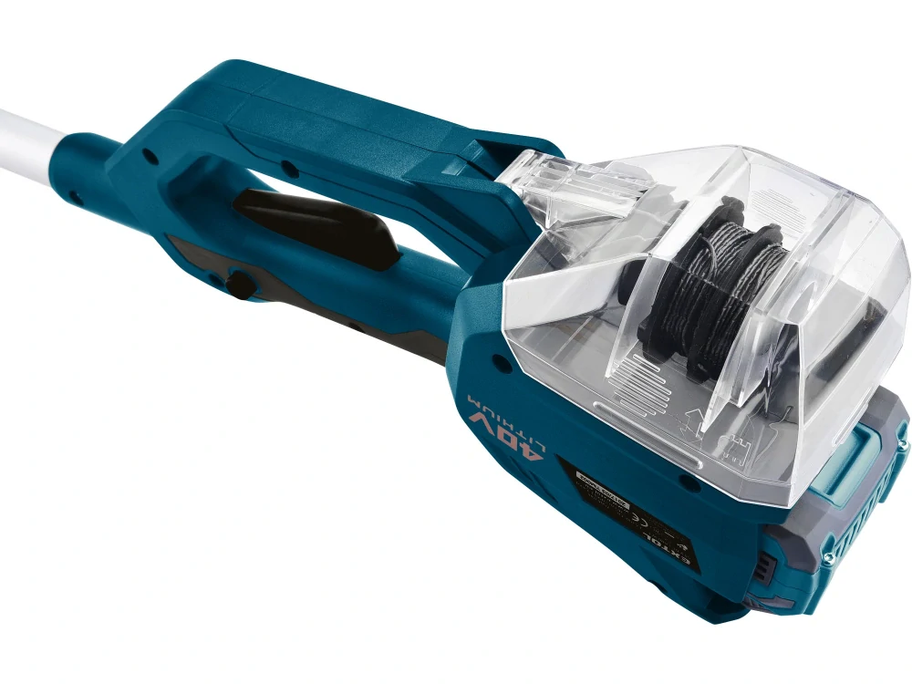 sekačka strunová aku, 40V Li-ion, s 2500mAh baterií a nabíječkou , Extol industrial 8795614