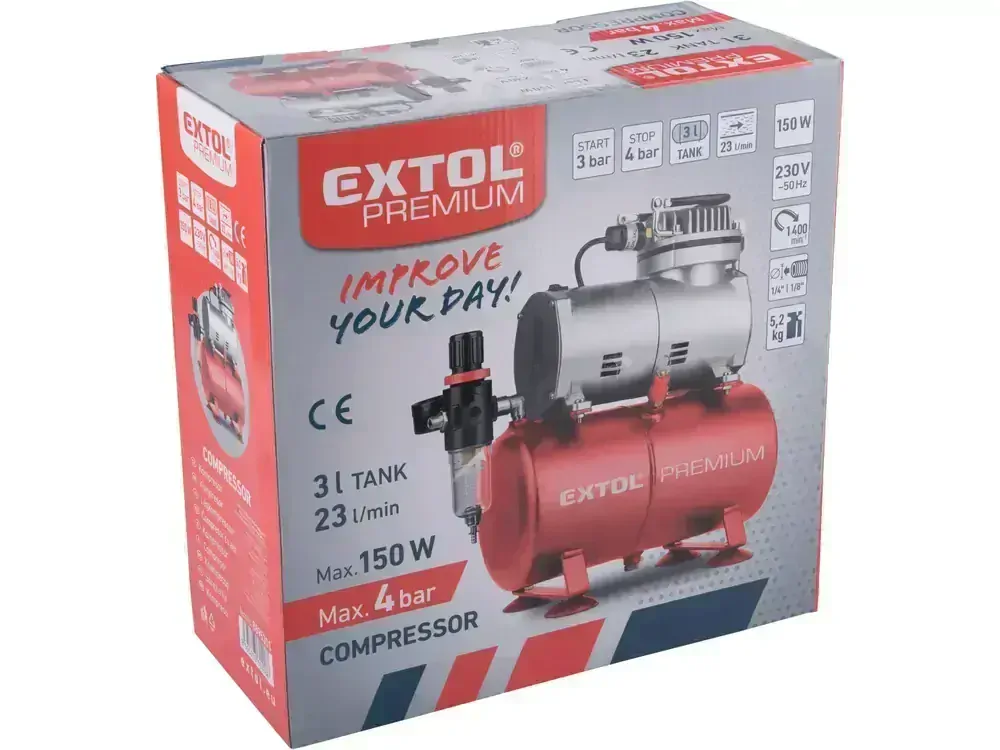 Kompresor 150W Extol premium 8895301