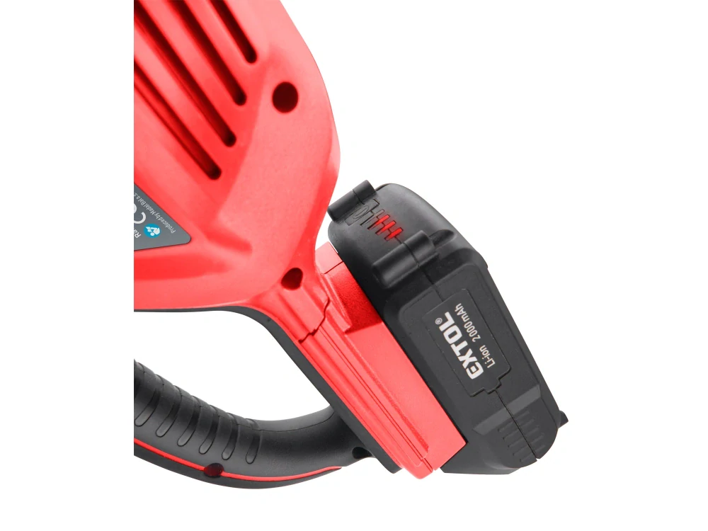 vysavač aku SHARE20V, 20V Li-ion, 2000mAh , Extol premium 8891872