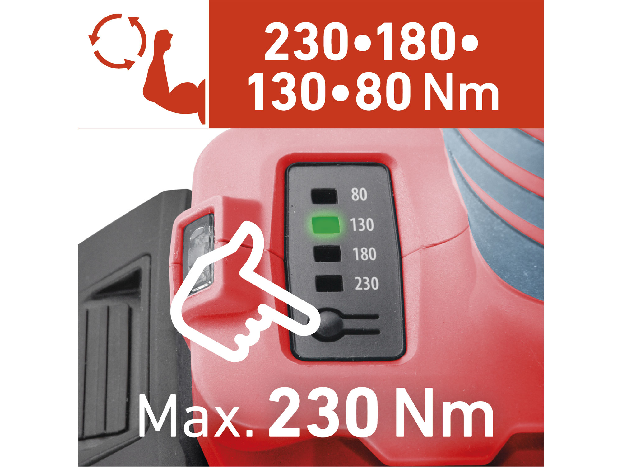 Rázový utahovák 1/4" aku SHARE20V, BRUSHLESS, 2Ah s baterií a nabíječkou
