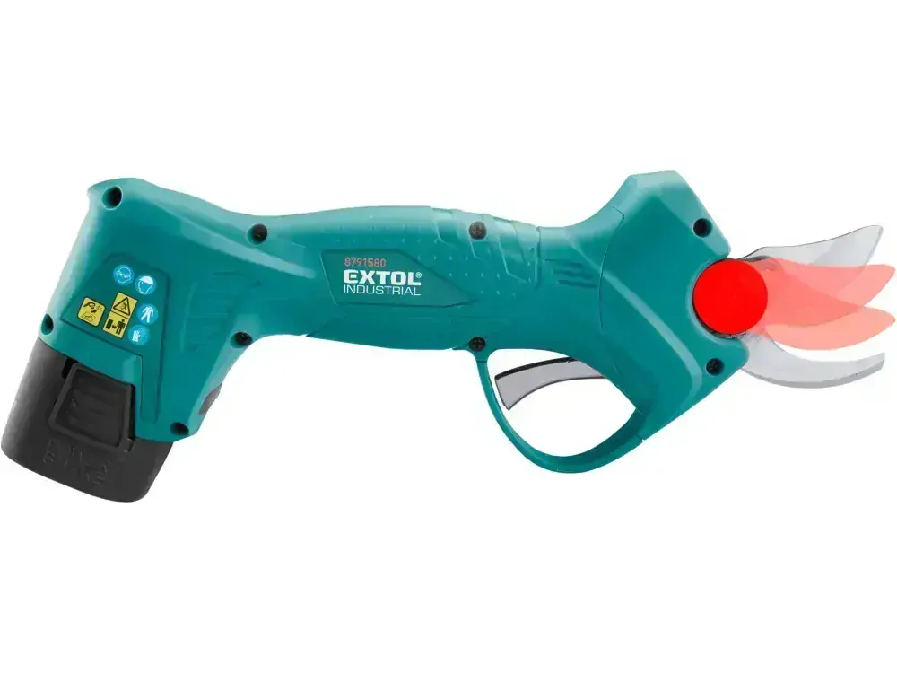 nůžky zahradní aku, 16V Li-ion, 2x2000mAh , včetně nabíječky