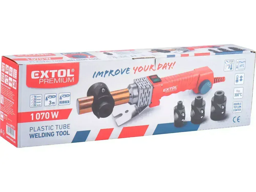 Svářečka polyfúzní , 1070W , 16-32 Extol premium 8897211