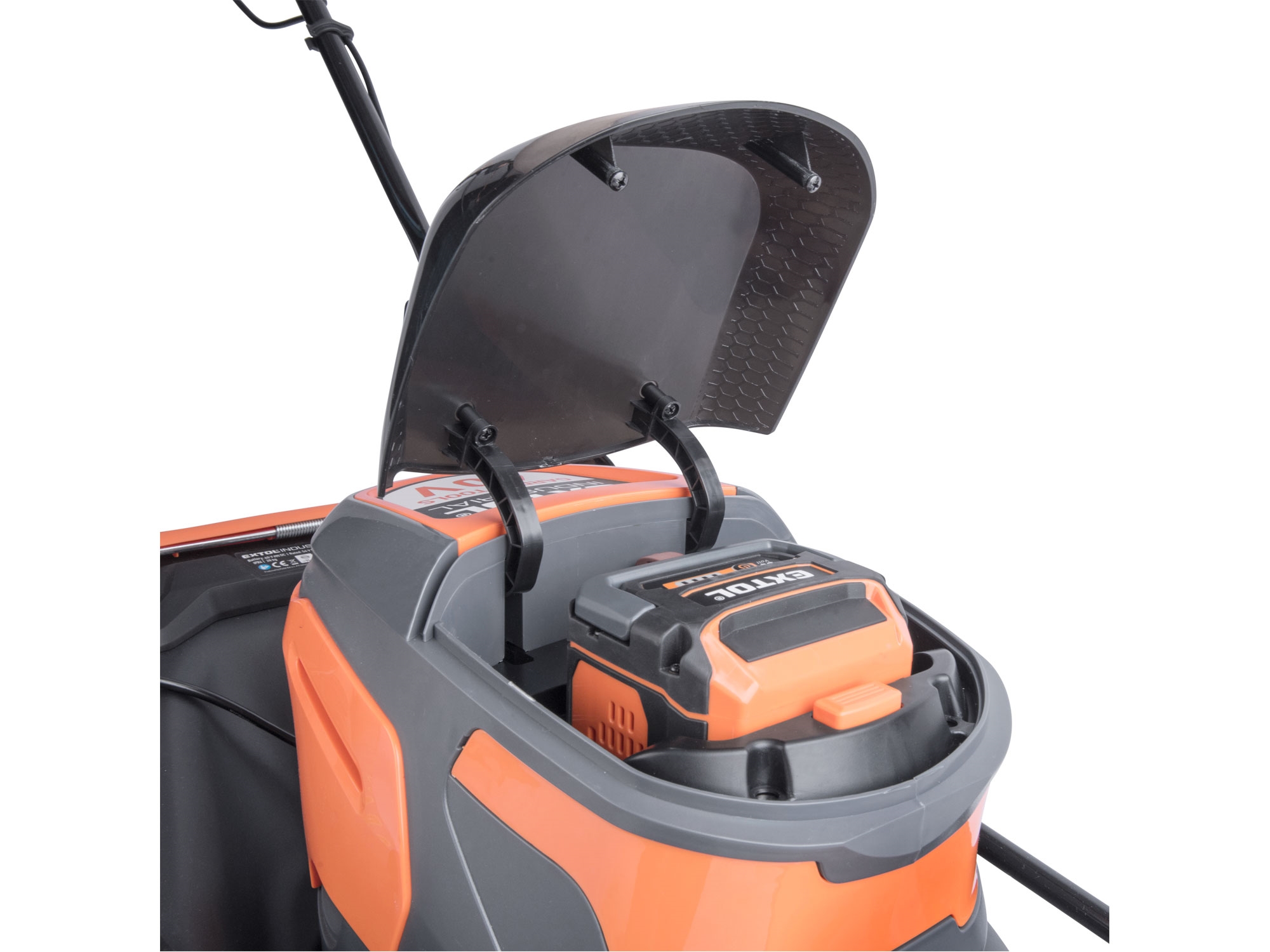 sekačka s pojezdem aku 60V, 51cm, BRUSHLESS, bez baterie a nabíječky , Extol industrial 8795721