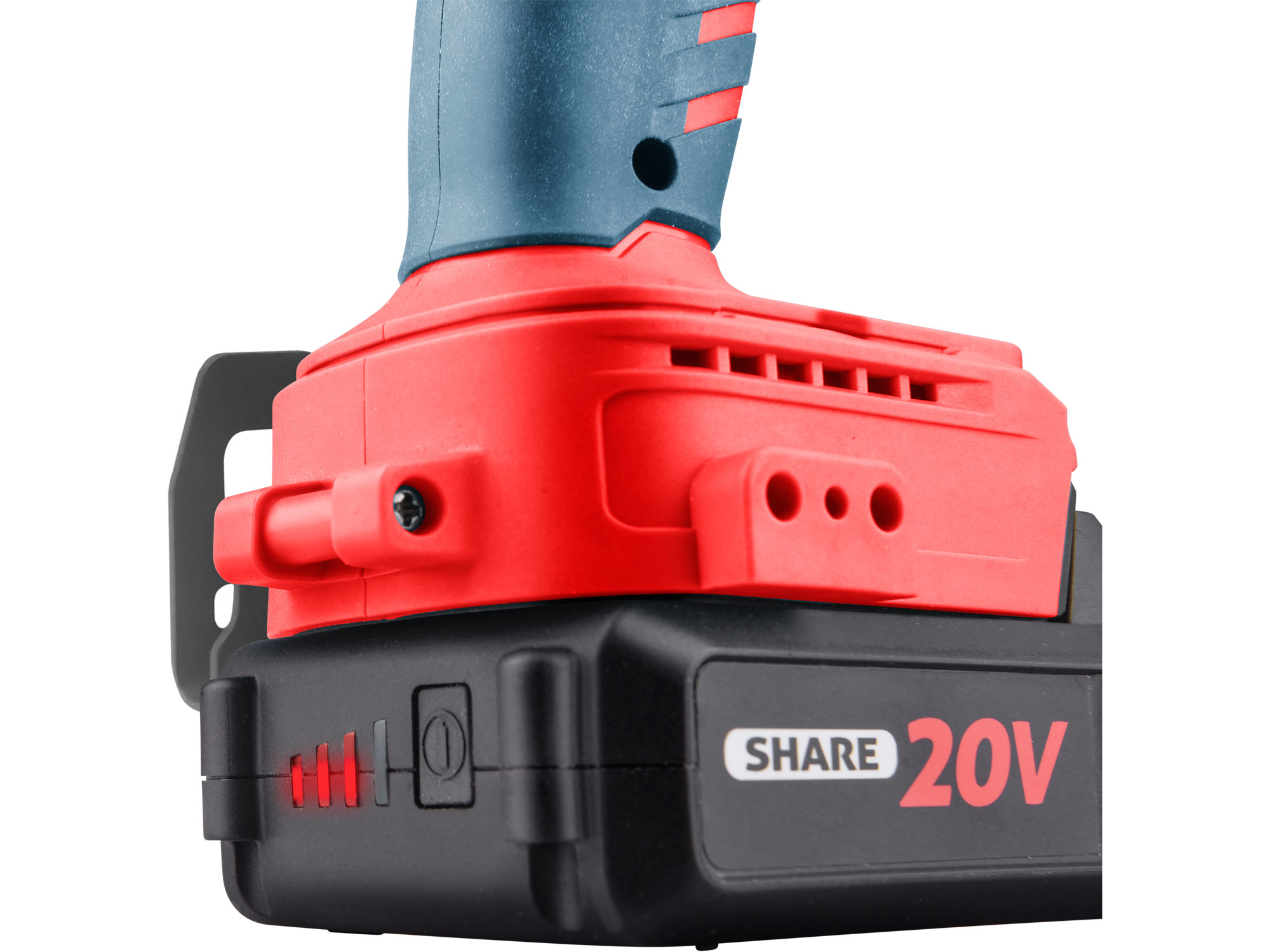 Rázový utahovák 1/4" aku SHARE20V, BRUSHLESS, 2Ah s baterií a nabíječkou