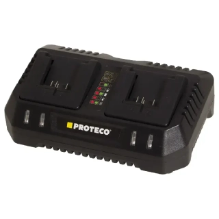 NABÍJEČKA 14.4-20V, 4.0A, DUAL (PRO DVA AKUMULÁTORY) Proteco 51.99-NAB-20-DUAL - poslední kusy skladem