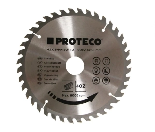 KOTOUČ PILOVÝ SK 190 X 2.4 X 30 40Z Proteco