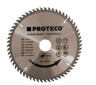 KOTOUČ PILOVÝ SK 190 X 2.4 X 30 60Z Proteco