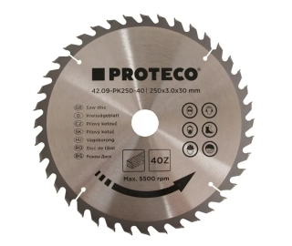 KOTOUČ PILOVÝ SK 250 X 3.0 X 30 40Z Proteco