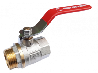 Kulový kohout s pákou 1/2" MF s ucpávkou PN30 Melscher BV3204-12