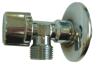 Ventil kulový rohový 1/2" x 3/8"