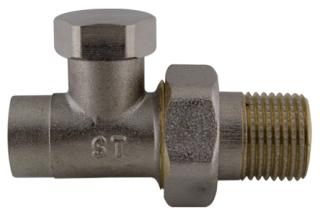 Regulační pájecí ventil přímý 1/2" x 15mm
