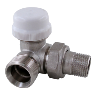 Termostatický ventil rohový 1/2'' - LEVÝ